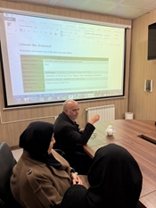 جلسه هیئت تحریریه مجله جدید پسته