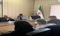 جلسه ژن درمانی با حضور جناب آقای دکتراحمدبیگی 