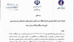 شیونه نامه حمایت از فعالیت های علمی دانش آموختگان مستعد دکترای حرفه ای پزشکی