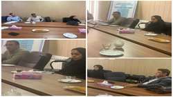 جلسه مرکز تحقیقات سلامت پسته دانشگاه