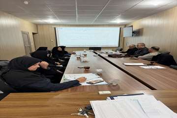 جلسه شورای پژوهشی دانشگاه 